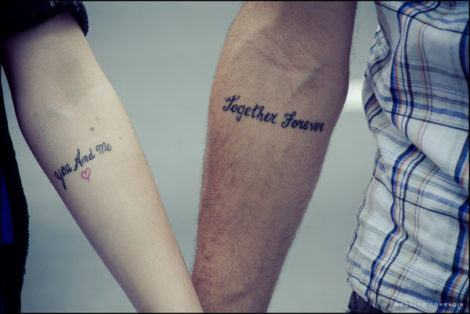 Tag Tatuagens Para Casal Frases Que Se Completam Em Portugues