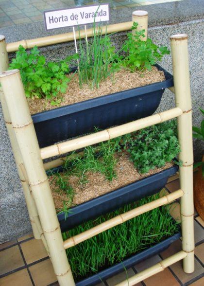 como fazer uma horta em casa para varanda