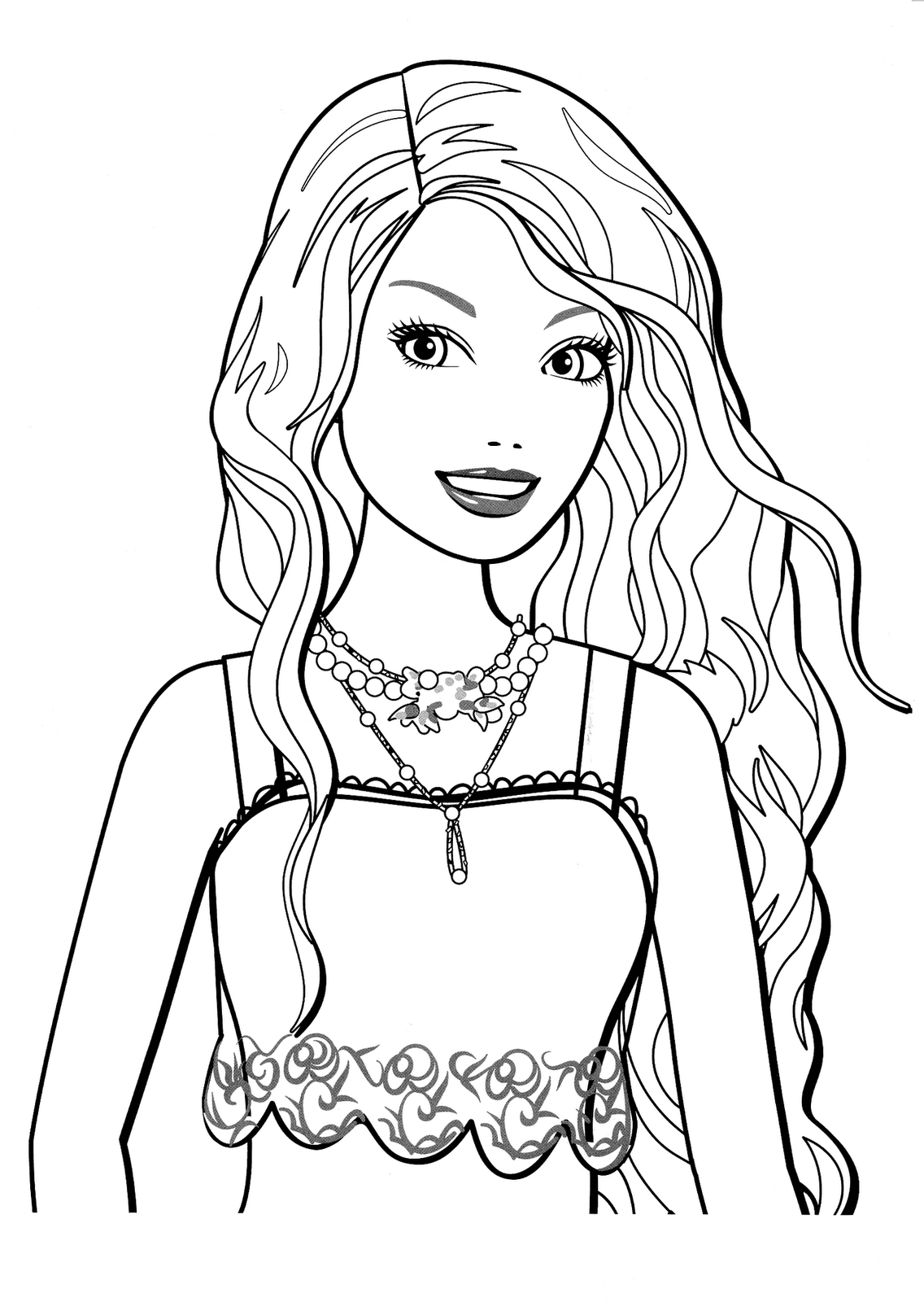 Desenhos Para Colorir Da Barbie Confira E Imprima